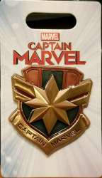 15785 - Captain Marvel - Captain Marvel Shield Pin alternate image