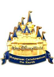 38118 - Cast Exclusive - CAST EXCLUSIVE Gold Castle - Happiest Celebration on Earth - Theme Park Cast Member Exclusive alternate image