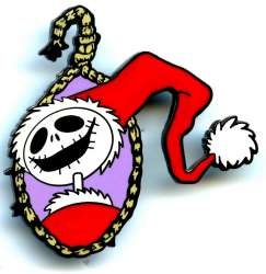 23114 - The Nightmare Before Christmas - Hanging Santa Jack alternate image