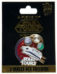 3851 - Piece of Disney History - Star Tours - Disney Fan Club alternate image