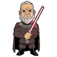 24580 - Star Wars Celebration VIII - Count Dooku - Disney Licensed alternate image
