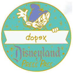 39055 - Dateline: Disneyland 1955 - Press Pass Mystery Set - Dopey - Disneyland Resort alternate image