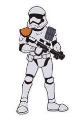 24629 - Star Wars Celebration IX - First Order Storm Trooper - Disney Licensed