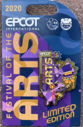 39684 - EPCOT International Festival of the Arts 2021 - Figment - Passholder 5th Anniversary - Walt Disney World