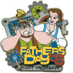 39798 - Father's Day - 2008 - Cast Member Exclusive - Belle and Maurice - Walt Disney World alternate image