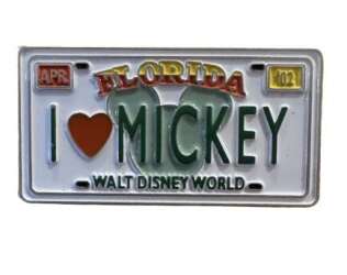 39925 - Cast Lanyard Collection I - Florida License Plates - I Heart Mickey - Walt Disney World alternate image