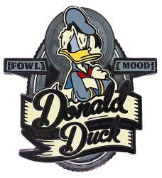 4002 - Vintage Label Art Series - Donald Duck - Fowl Mood