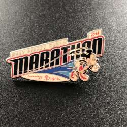 40664 - runDisney: Walt Disney World Marathon Weekend - 2014 Marathon Logo - Mickey Mouse - Walt Disney World