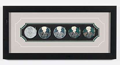 25093 - Heroine Profile - Sgt. Calhoun Pin Progression Artist Proof Framed Pin Set