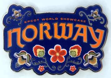 41141 - EPCOT World Showcase - Floral Norway Logo - Walt Disney World alternate image