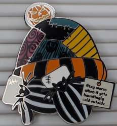 41251 - Stocking Stuffers Mystery Collection - The Nightmare Before Christmas-Jack and Sally Hat and Mittens alternate image