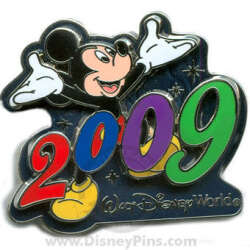 2009 Dated Year Pins - Mickey Mouse | PIN 41357