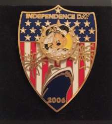 25442 - 4th of July/Independence Day - Disney Cruise Line Independence Day Captain Mickey - Disney Cruise Line alternate image