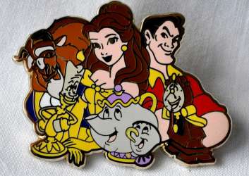 1686 - Beauty and the Beast - Belle, Gaston, Beast, and Friends - Disney Licensed alternate image