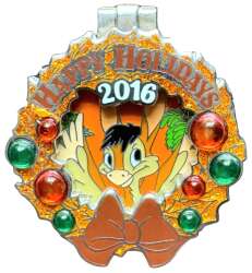 42149 - Resort Holiday Collection 2016: Jeweled Wreaths - Coronado Springs Resort - Burrito Wreath - Walt Disney World alternate image