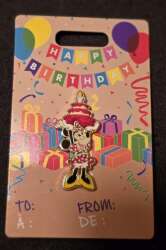 42406 - Happy Birthday - Minnie Mouse with Free-D Cake - Disney Store US alternate image