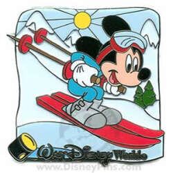 Winter Sports Mickey Mouse