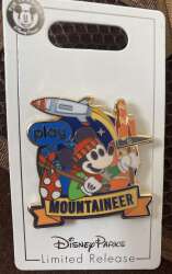 44692 - Play Disney Parks Achievement Pin - The Intrepid Mountaineer — Mickey - Walt Disney World