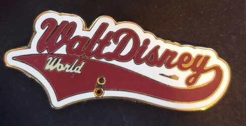 45239 - Build-a-Pin: 1st Generation - Walt Disney World Classic Baseball Logo Base - Walt Disney World