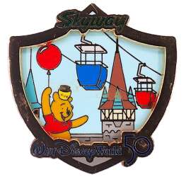 45457 - Walt Disney World 50th Anniversary Attraction Crests Collection - The Skyway Gondolas - Walt Disney World