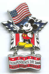 45617 - 4th of July/Independence Day - Mickey Mouse Americana Star - Walt Disney World
