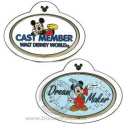Cast Member Exclusive Dream Maker Create a Pin Name Tag
