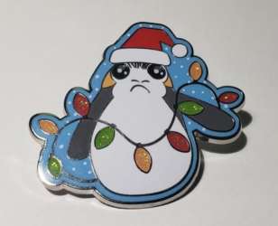 28966 - Star Wars Holiday - Porg Holiday Pin alternate image