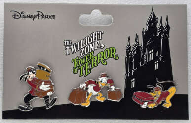 46237 - Twilight Zone Tower of Terror - Goofy, Donald and Pluto Carrying Luggage