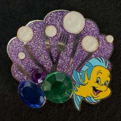 Flounder and “Thingamajig” Fork from The Little Mermaid