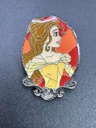 47501 - BoxLunch - Disney Princess Stained Glass Profiles Mystery Collection - Belle - Loungefly alternate image