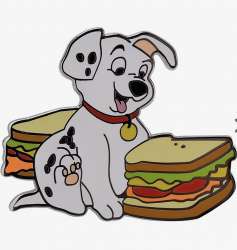 48399 - BoxLunch - Disney - Rolly & Sandwiches - Disney Licensed alternate image