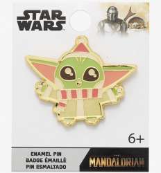 47710 - BoxLunch - Holiday - The Child or Grogu with Scarf and Santa Hat - Loungefly alternate image