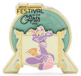 48039 - EPCOT International Festival of the Arts 2022 - Figment and Spaceship Earth - Walt Disney World