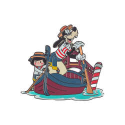 Italy - Gondolier Goofy