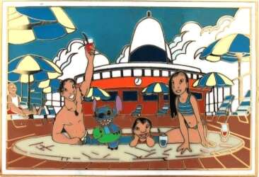 Stitch - Post card #1 - Cruise Control