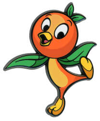 48668 - FiGPiN - Disney Theme Parks - Orange Bird #684 - FiGPiN