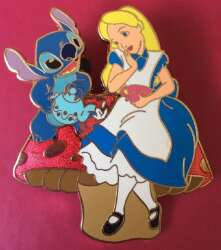 49712 - Stitch Be My Valentine - Stitch with Alice - Disney Store US