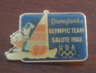 49755 - 1988 Summer Olympics - Donald Duck (Sailing) - Disneyland Resort