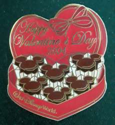 33071 - Valentine's Day - Mickey Shaped Chocolates - Walt Disney World