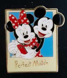 32936 - BoxLunch - Disney - Mickey & Minnie Perfect Match Polaroid - Loungefly alternate image