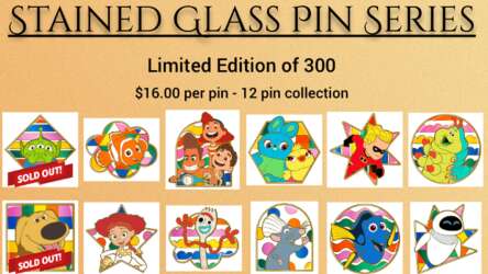 51093 - Disney Pins Blog: Pixar Stained Glass - Toy Story Alien - Disney Licensed alternate image