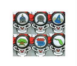 34033 - Pin Route 498 Pin Celebration 2005 - Mickey's Crystal Ball - Walt Disney World alternate image