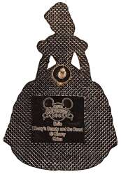 51334 - Princess Glitter Pins - Belle (Beauty and the Beast) alternate image