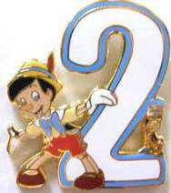 34090 - Disney Store Japan 10th Anniversary - Celebration - Pinocchio - Disney Store Japan