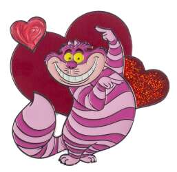 52121 - Character with hearts - Cheshire Cat - Disneyland Resort Paris