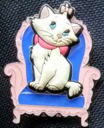 34820 - BoxLunch - Disney - 3D Marie lounging on chair - Loungefly alternate image