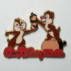 10447 - Chip and Dale with Acorns and Walt Disney World Logo - Walt Disney World alternate image