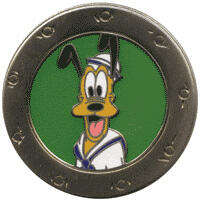 53348 - 2011 Character Porthole PWP Mystery Collection - Sailor Pluto - Disney Cruise Line