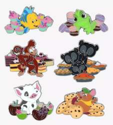 53642 - BoxLunch - Princess Sidekicks & Desserts - Flounder (The Little Mermaid) - Loungefly alternate image