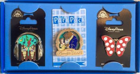 5394 - Park Pack Pin Trading Edition - Belle and Beast - Disney Store US